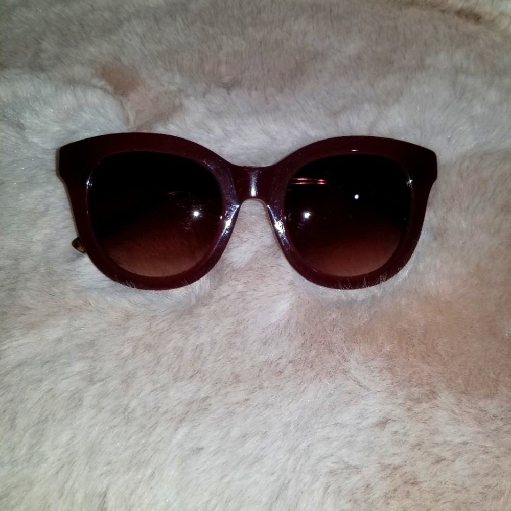 Maroon Ett:twa sunglasses